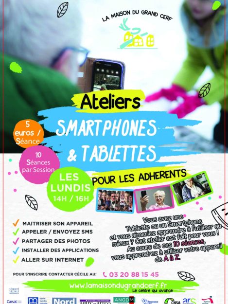 Ateliers tablettes et smartphones